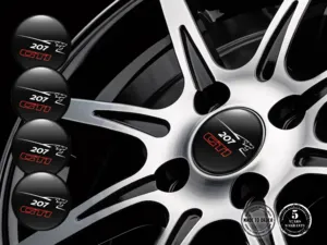 Peugeot Silikonaufkleber Logo Luxus Raddekoration